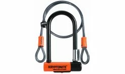 Promos Vélo Boutique 53 Antivol U Kryptonite Evolution Mini 7 + Câble Flex 4 Pouces (10.16 Cm)