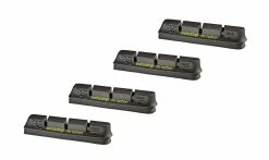 Cartouches Patins SwissStop RacePro Black Prince - Pour Jantes Carbone (2 Paires)