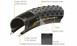 Pneu Continental CycloXKing - Black Chili - RaceSport 9 Pneu Continental CycloXKing - Black Chili - RaceSport -Promos Vélo Boutique Continental Racesport 1235x735