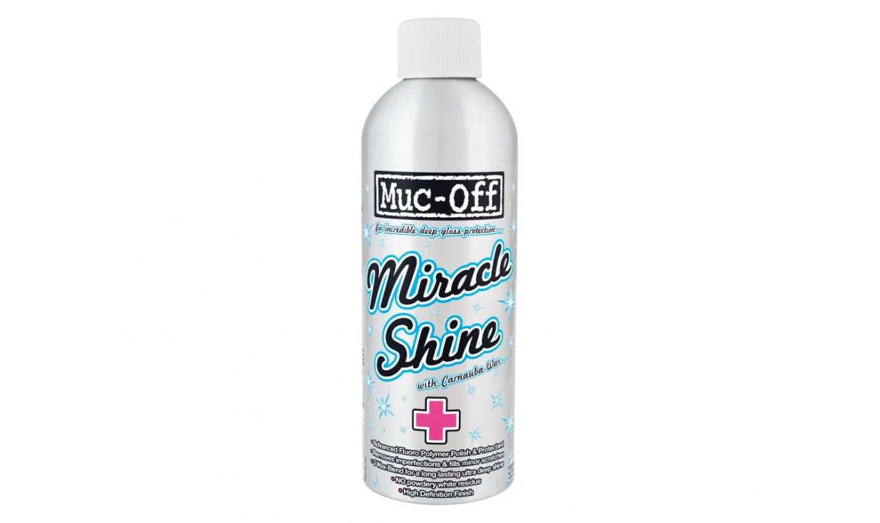 Muc-Off Finition Muc Off Miracle Shine à La Cire De Carnauba - 500ml 1 Muc-Off Finition Muc Off Miracle Shine à La Cire De Carnauba - 500ml
