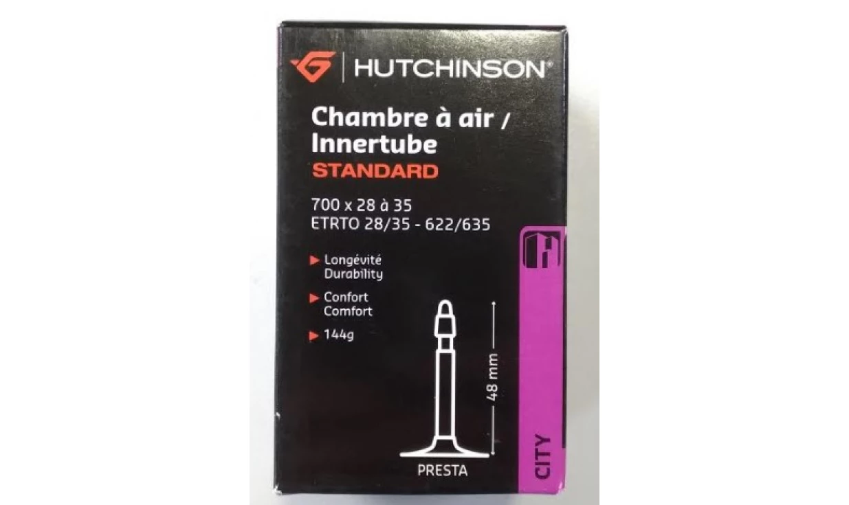 Chambre-à-air Hutchinson 700 - Gamme Ville Standard 1 Chambre-à-air Hutchinson 700 - Gamme Ville Standard