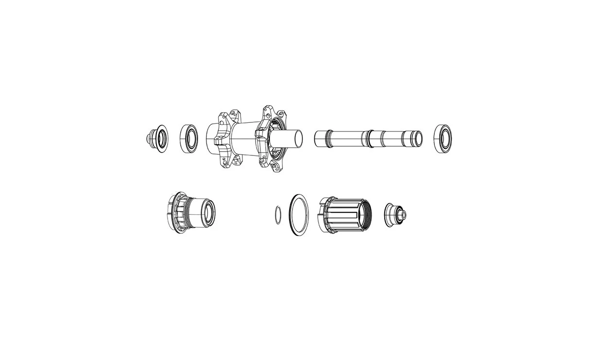 Corps De Roue Libre SRAM XDR 12v Pour Moyeu ZR1 DB/RB - Zipp 4 Corps De Roue Libre SRAM XDR 12v Pour Moyeu ZR1 DB/RB - Zipp – Image 4