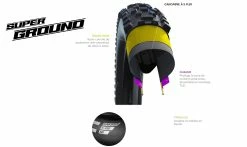 Pneu Schwalbe G-One Speed - Addix SpeedGrip - Super Ground - V-Guard - Tubeless Easy -Promos Vélo Boutique caracsse super ground 1235x735