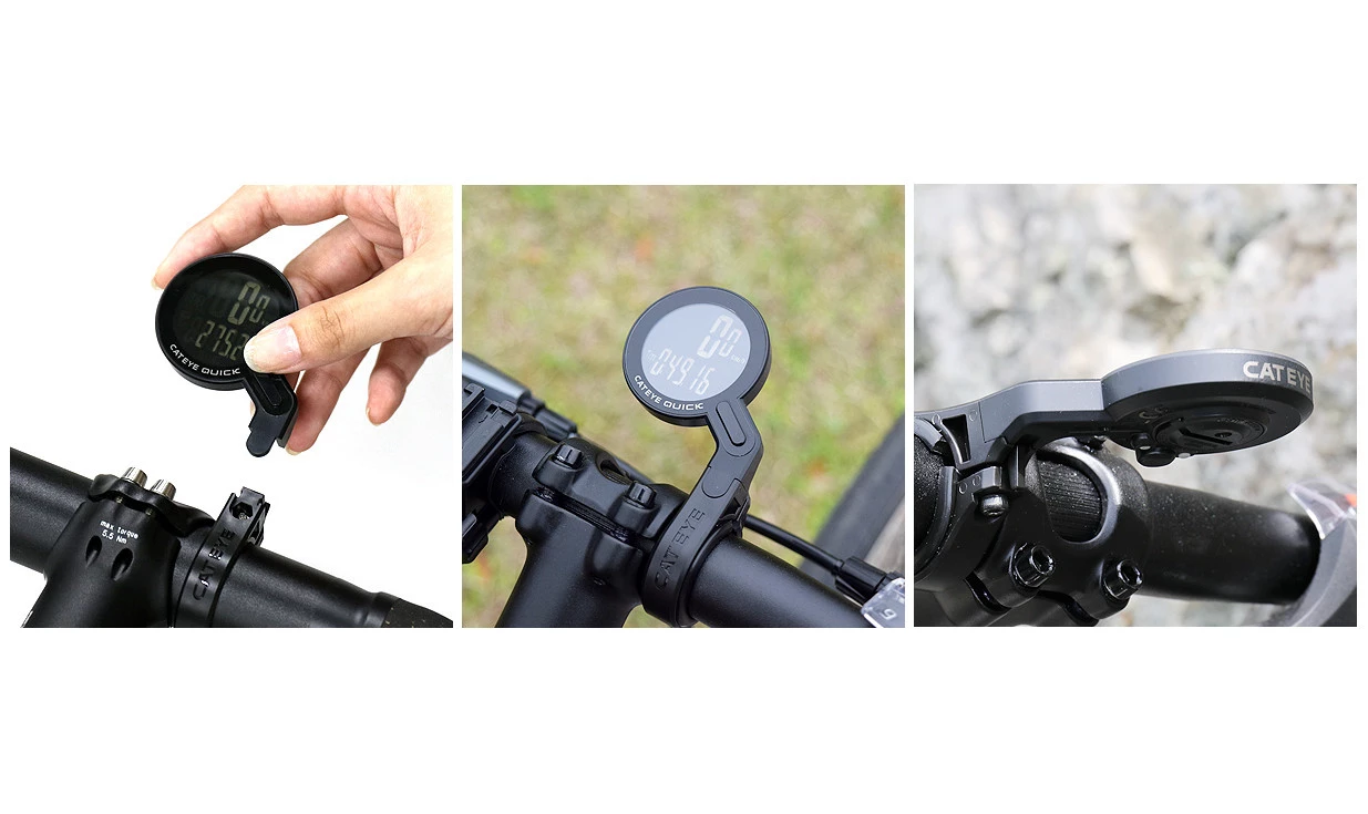 Compteur Vélo Cateye Quick Sans Fil 2 Compteur Vélo Cateye Quick Sans Fil – Image 2