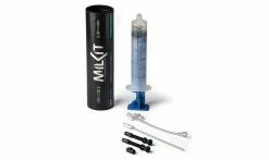 Kit Seringue Pour Liquide Préventif Et Valves Tubeless Milkit - 35 Mm - 45 Mm - 55 Mm - 75 Mm