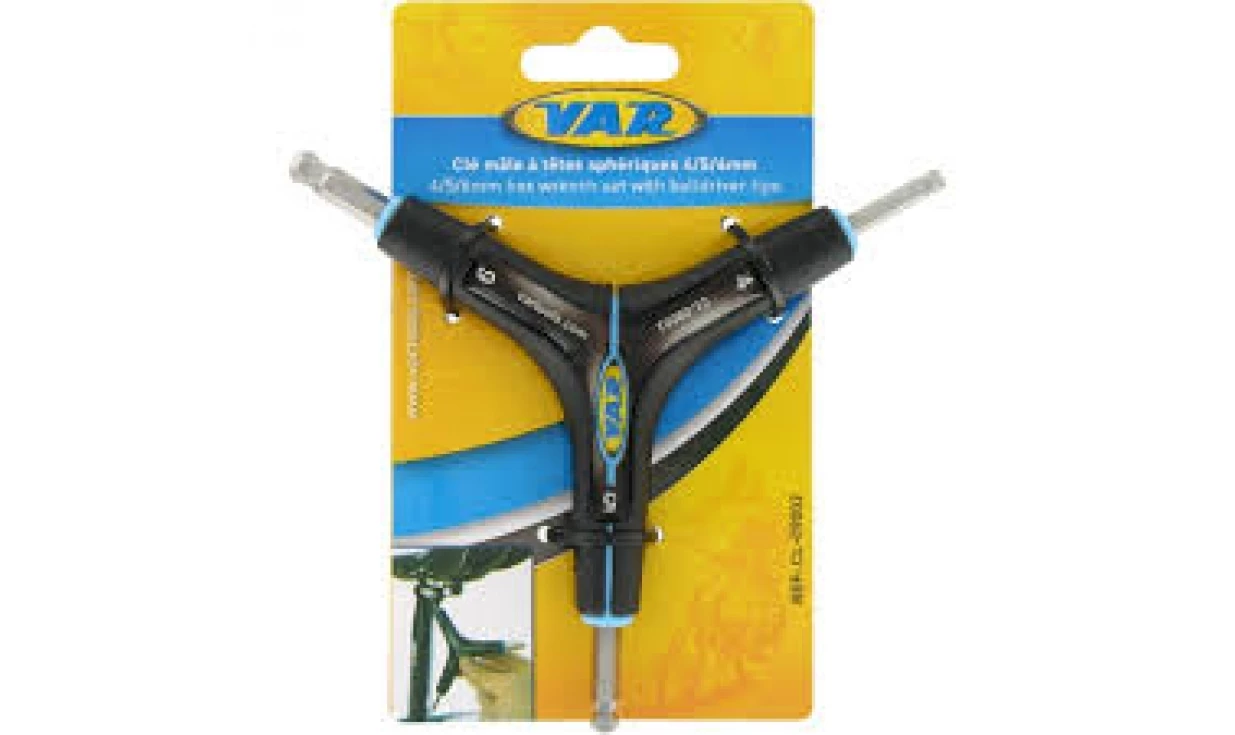 Clé Triple Hexagonale Var - 4/5/6 Mm - CL-09001-C 1 Clé Triple Hexagonale Var - 4/5/6 Mm - CL-09001-C