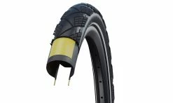 Pneu Schwalbe Marathon Efficiency Evo 27.5" Addix - V-Guard - Super Race -Promos Vélo Boutique pneu velo touring marathon efficiency schwalbe ct 5 1235x735